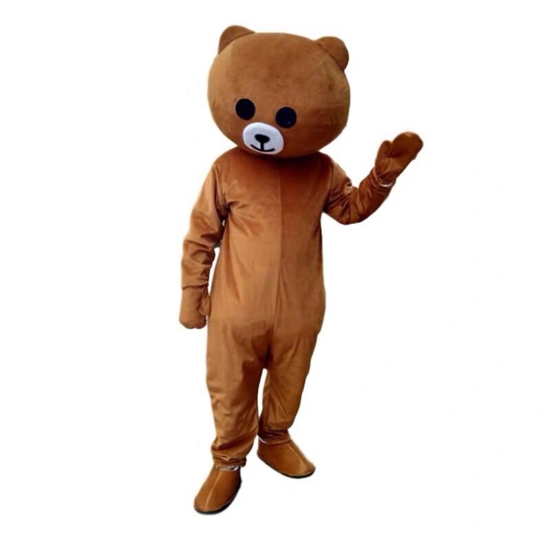 MASCOT BROWN GẤU LẦY đầu 35cm