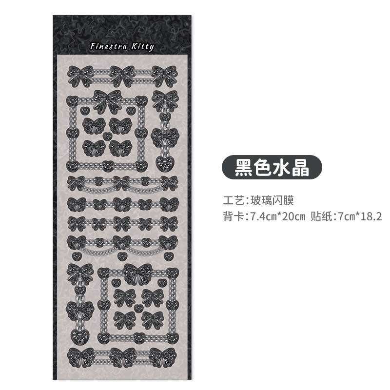 Sticker tấm hình nơ trang trí Toploader, Sổ