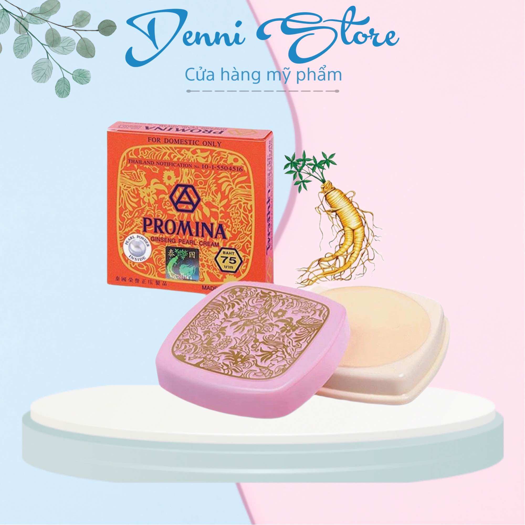 Kem Promina Thái Lan 11gram dưỡng trắng da - Kem Nhân Sâm Promina 11gram