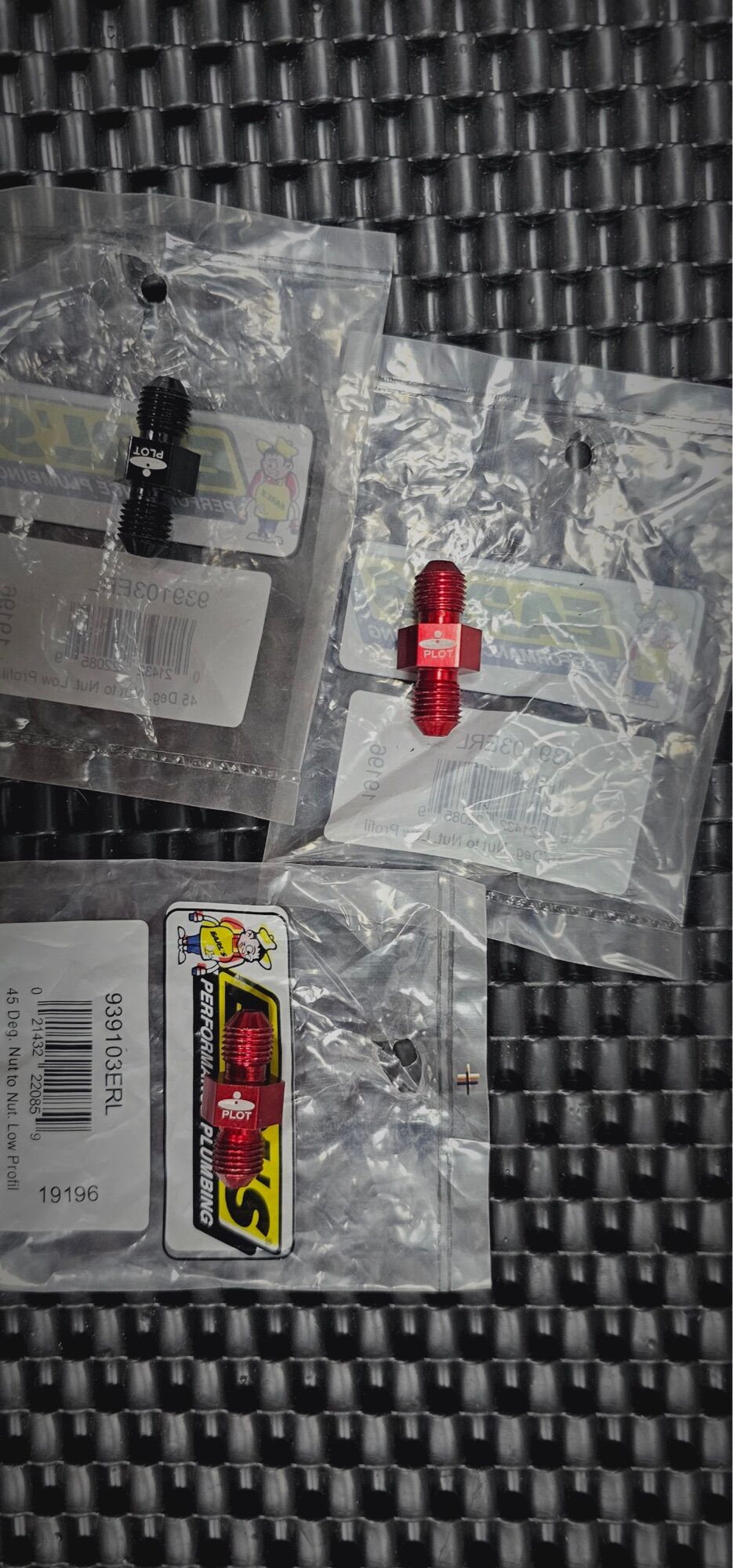 Ốc Adapter 2 đầu Ren Earl’s Thái Lan nối 2 đầu dầu
