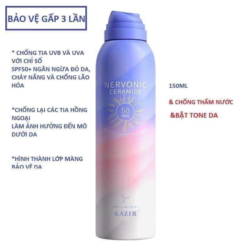 Xịt chống nắng Lifusha 150ml