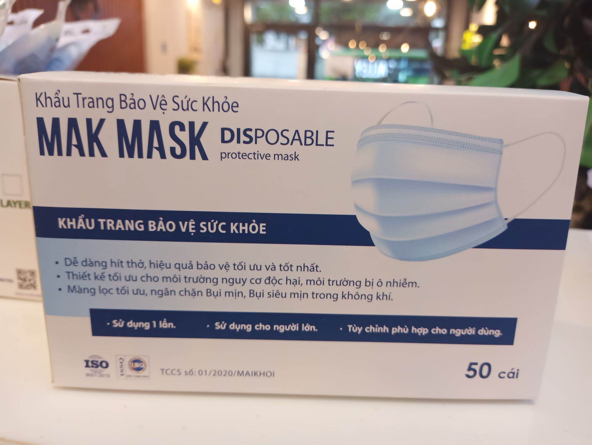 Khẩu Trang Mak Mask