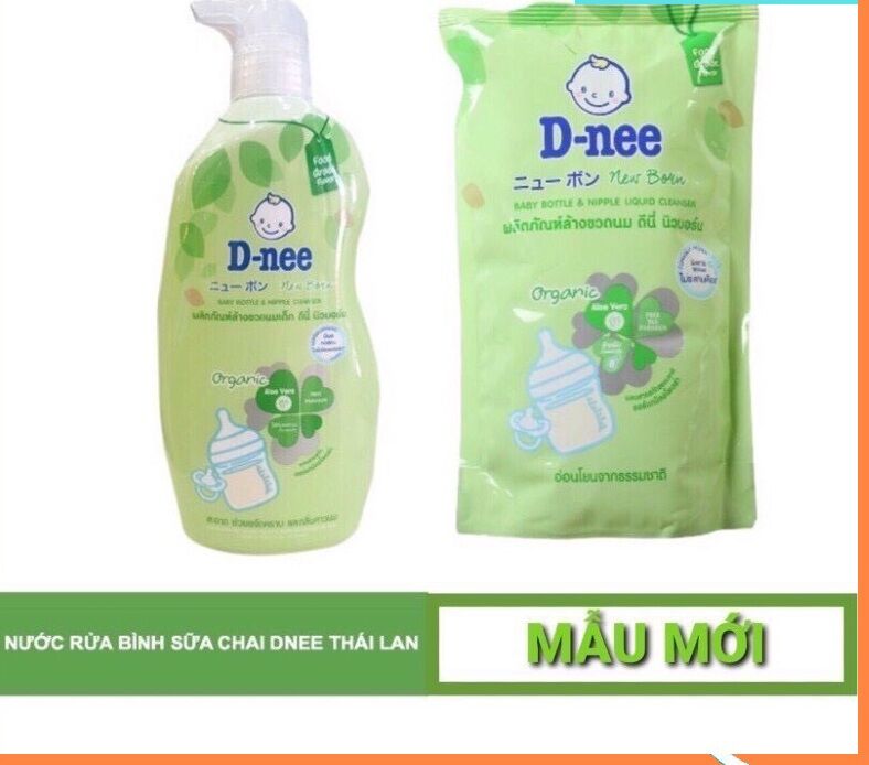 Nước rửa bình D-nee Organic 620ml