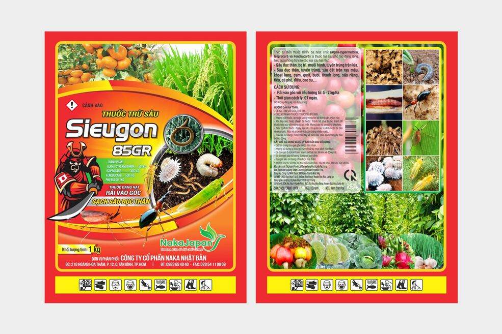 Dế nhũi trong đất, sùng khoai lang, bọ hà củ cải, kiến lửa, Sieugon 85gr