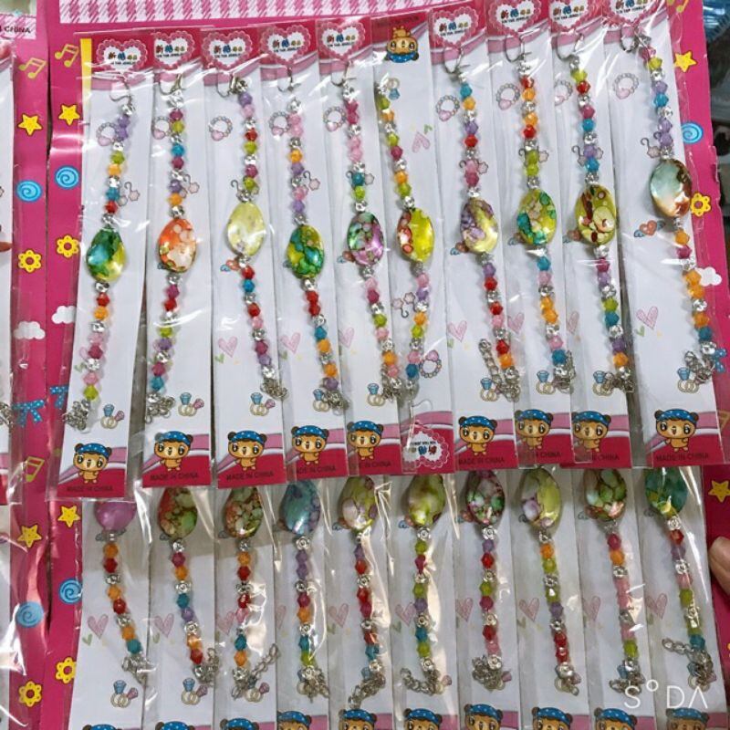 vỉ 20 chiếc vòng tay đồ chơi trẻ em