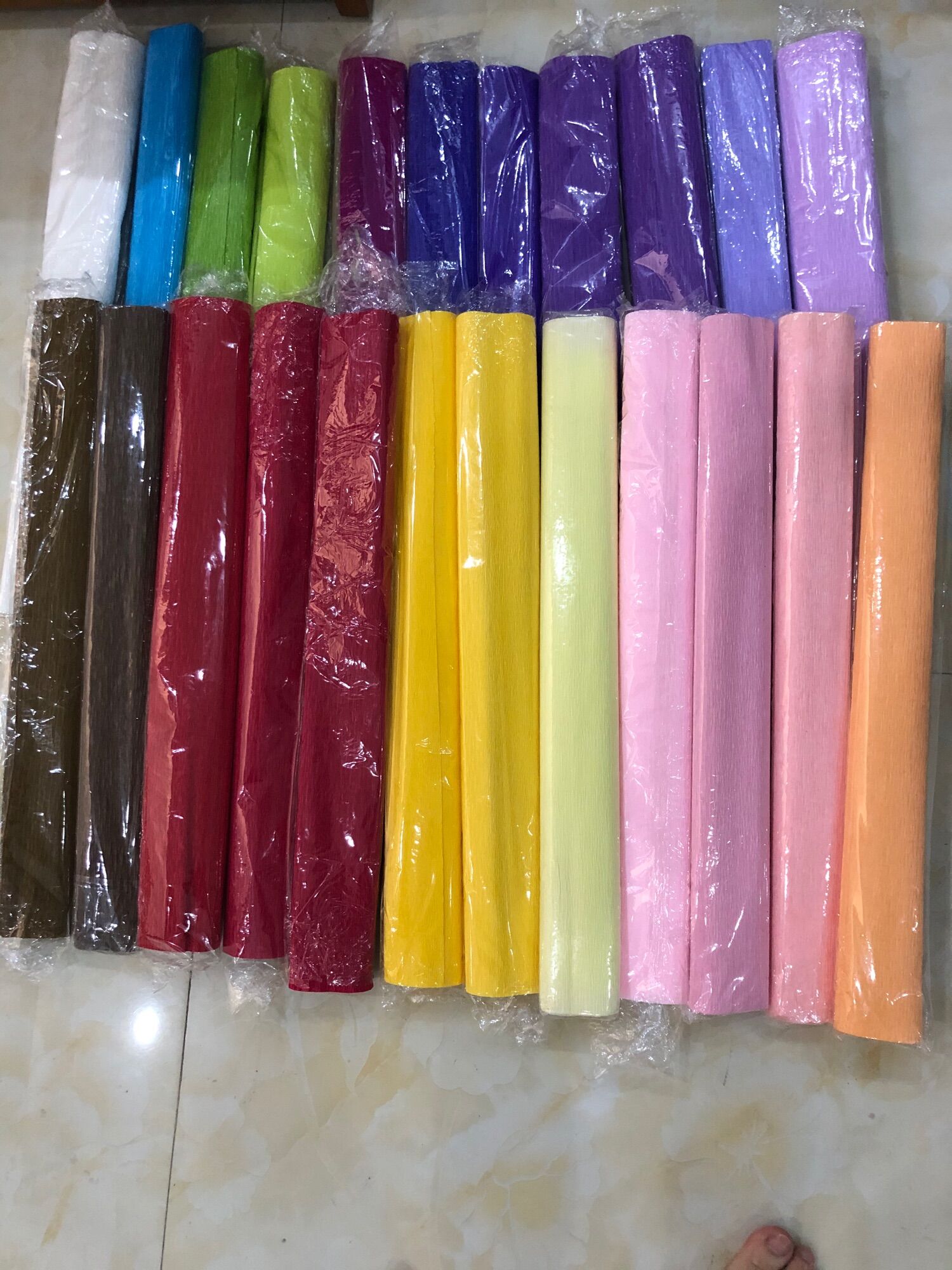 Giấy nhún, giấy nhăn, giấy gấp hoa