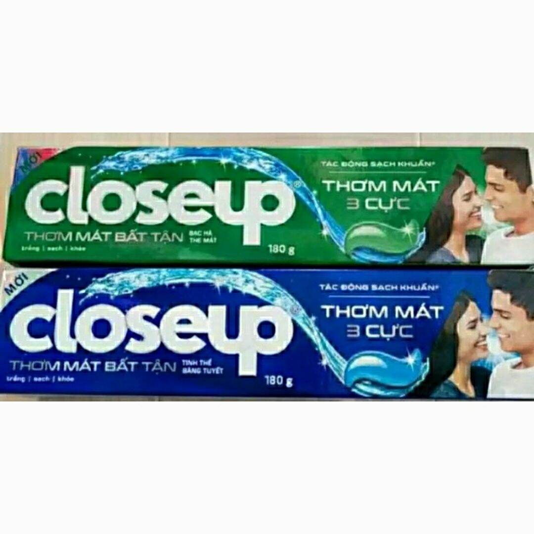 CLOSE UP - KEM ĐÁNH RĂNG CLOSEUP 180GAM ( KHÁCH CHỌN MẪU NÀO NHẮN TIN SHOP Ạ, KHÔNG THÌ SHOP SẼ GIAO NGẪU NHIÊN CHO KHÁCH NHA