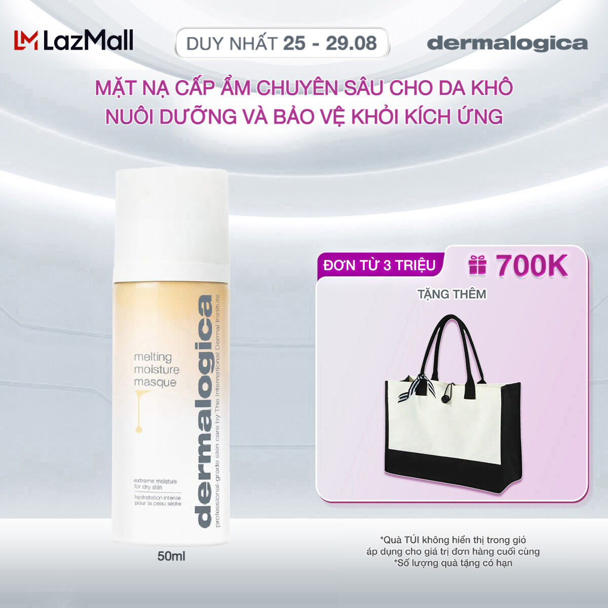 Mặt nạ dưỡng ẩm da mặt Dermalogica Melting Moisture Masque 50ml