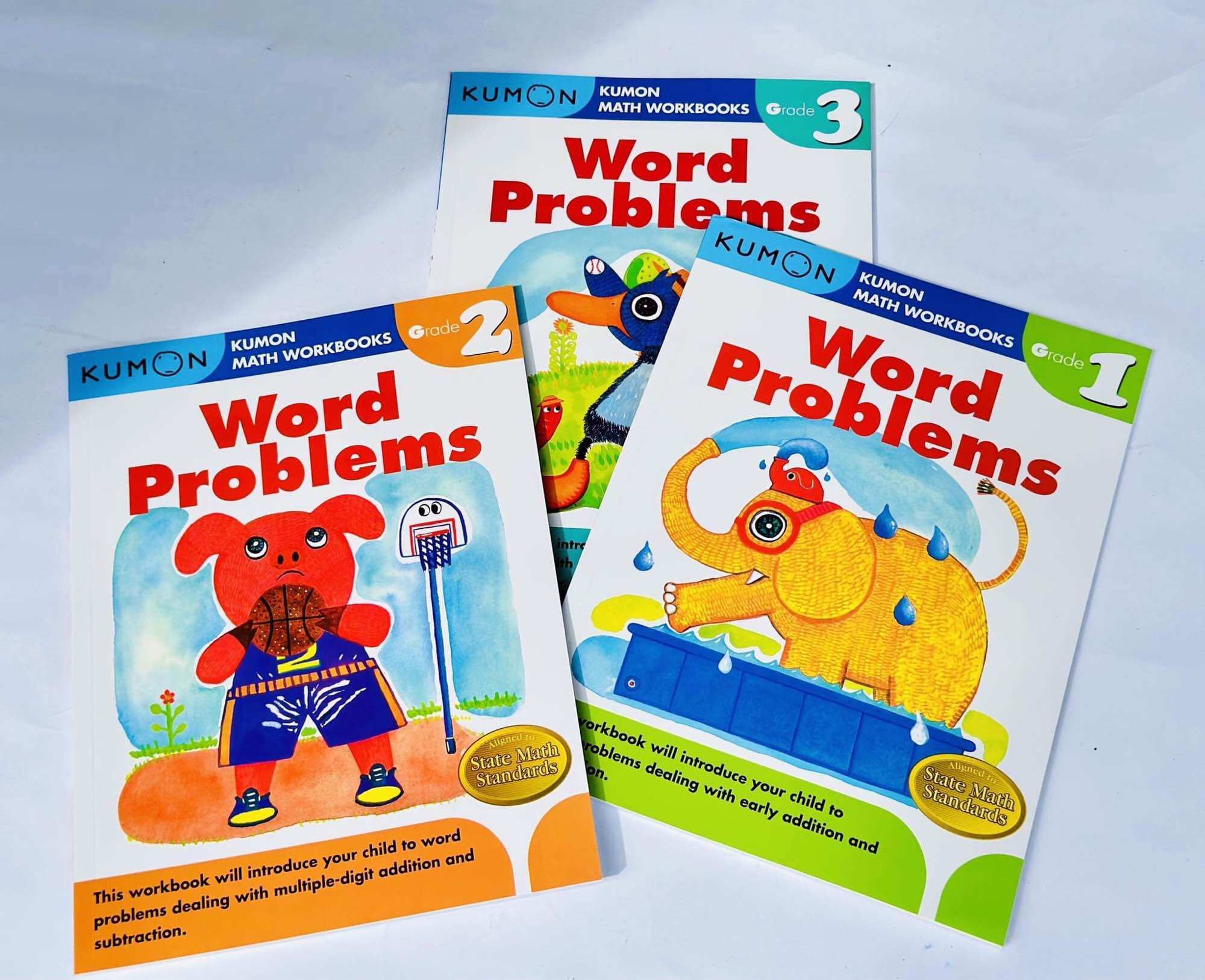 Toán kumon 9 cuốn