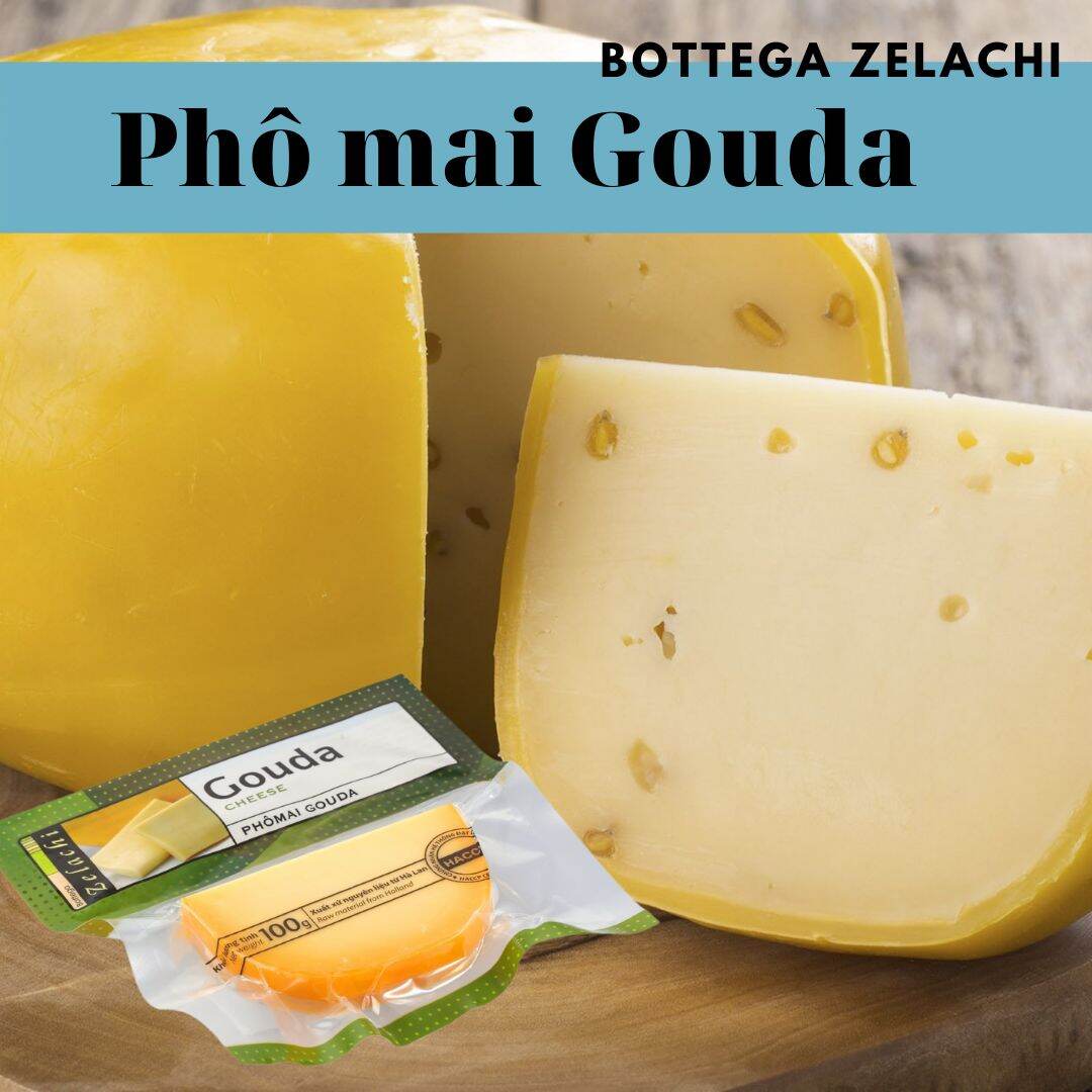 Phô mai Gouda Bottega Zelachi 200g