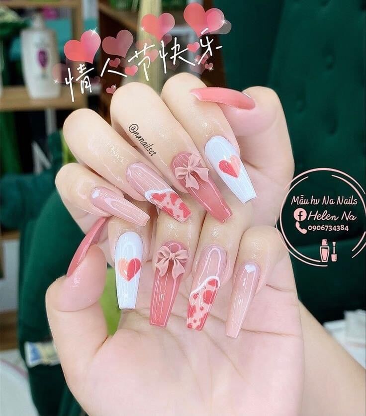 Nailbox thiết kế theo yêu cầu- ib shop để tv đo size móng