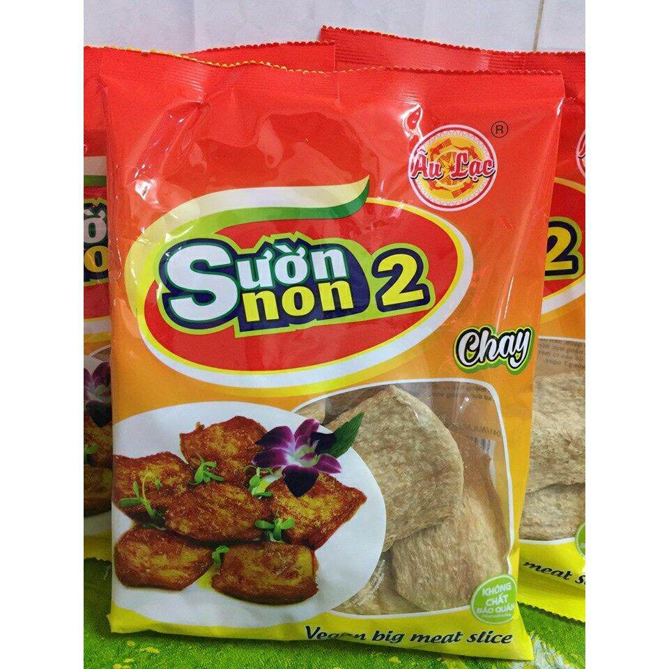 Sườn non 2 chay  Âu Lạc gói 100g