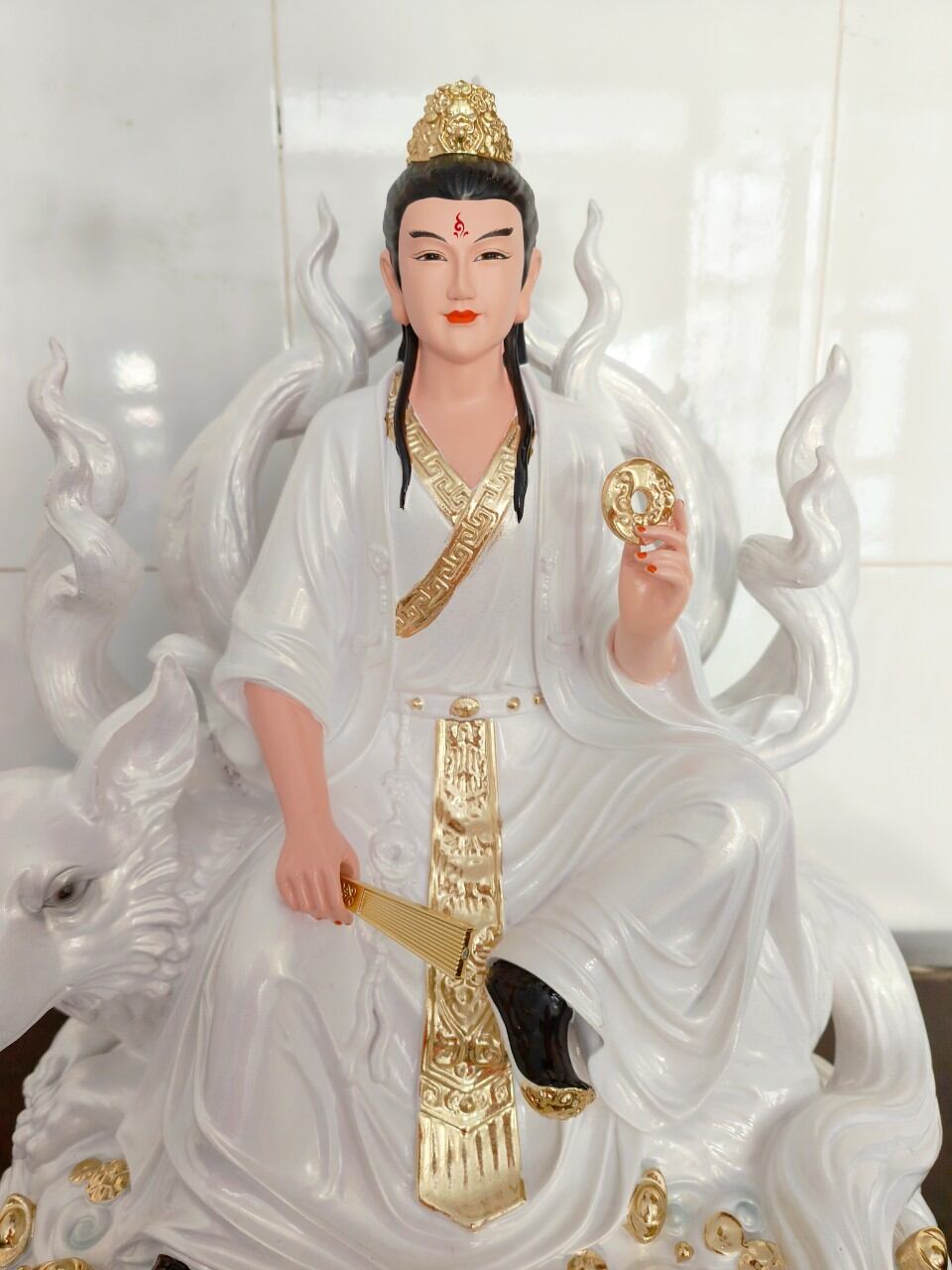 Tượng Hồ Ly Tiên Nam cao 40cm