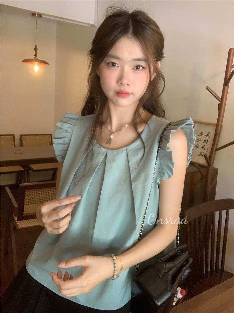 ☘áo xếp ly đơn giản mà xinh🍀