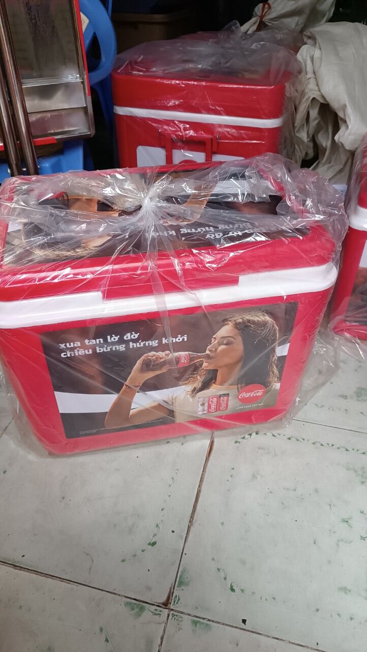 Thùng đá coca 35 lít Hiệp Thành