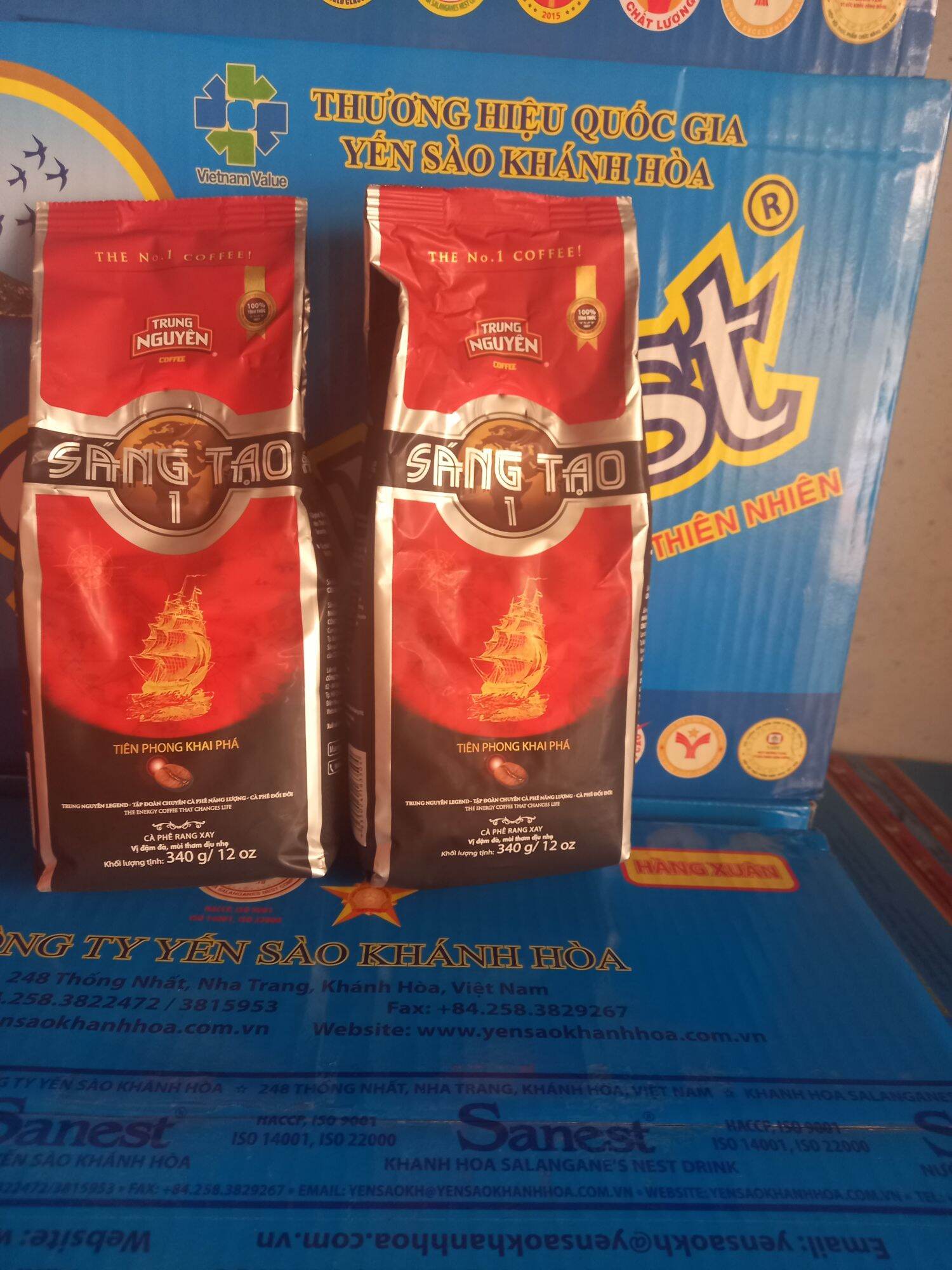 Combo 2 gói cà phê trung nguyên sáng tạo 1 gói 340g