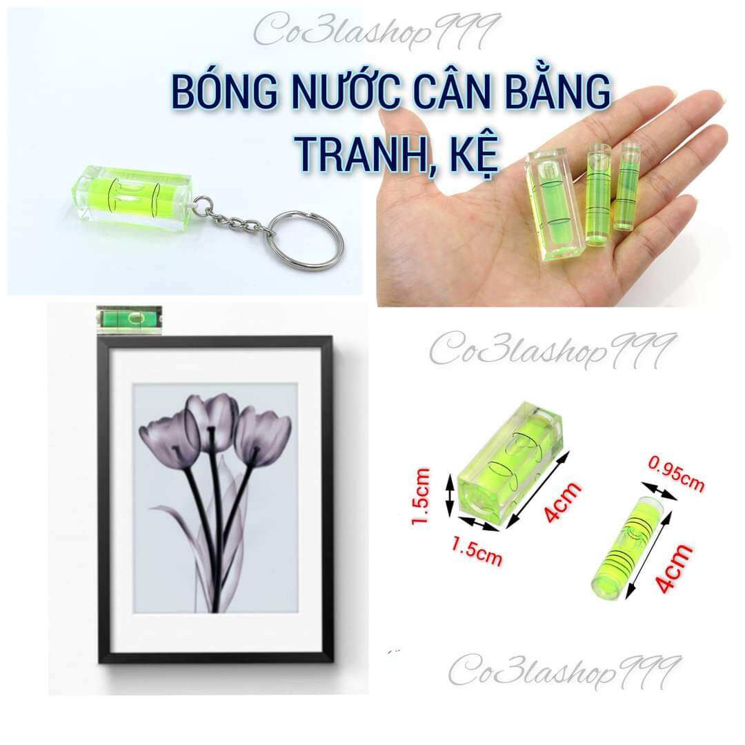 Bóng nước cân bằng tranh, kệ size mini