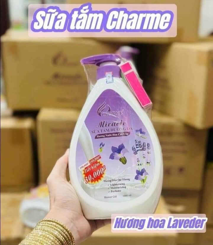 Sữa tắm charme hương nước hoa