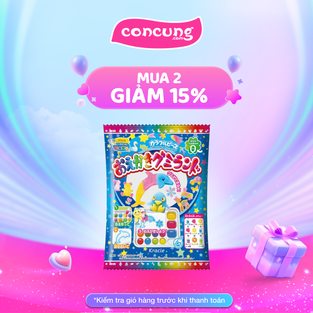 Kẹo sáng tạo thế giới sắc màu - Colorful Peace