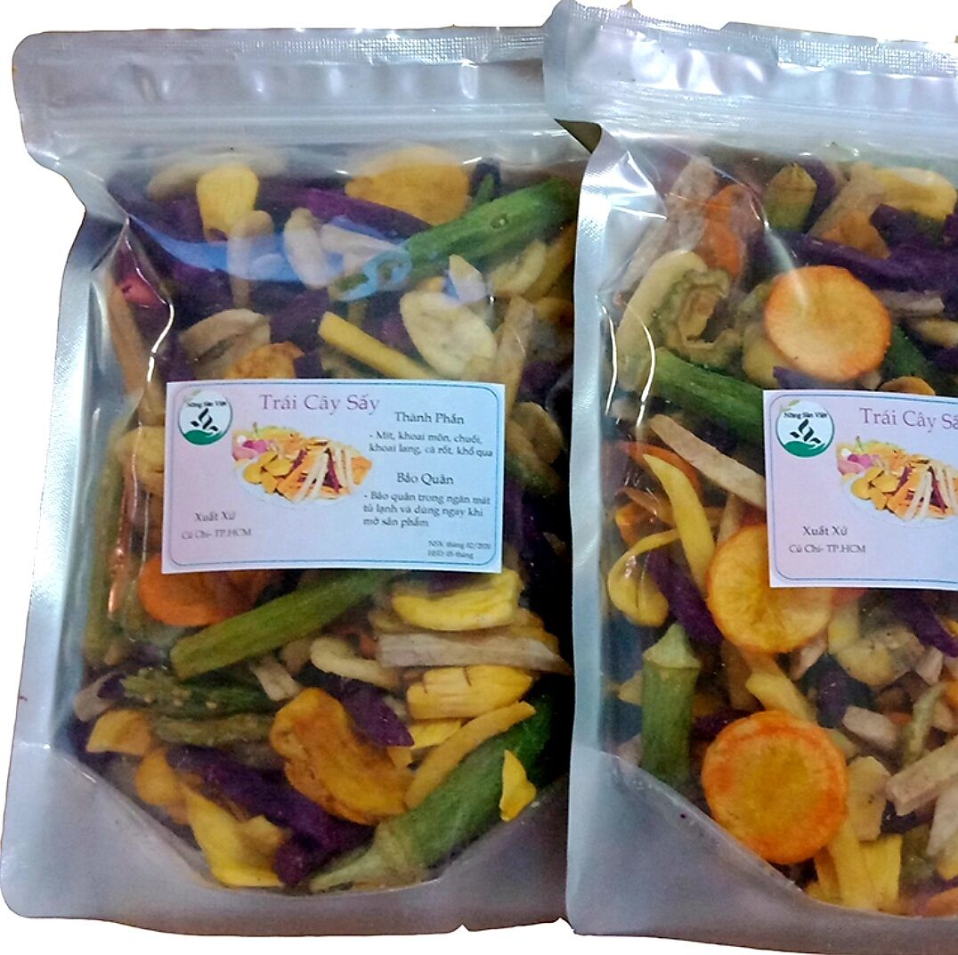Thập cẩm nguyên A xuất khẩu sấy 100% tự nhiên 1kg
