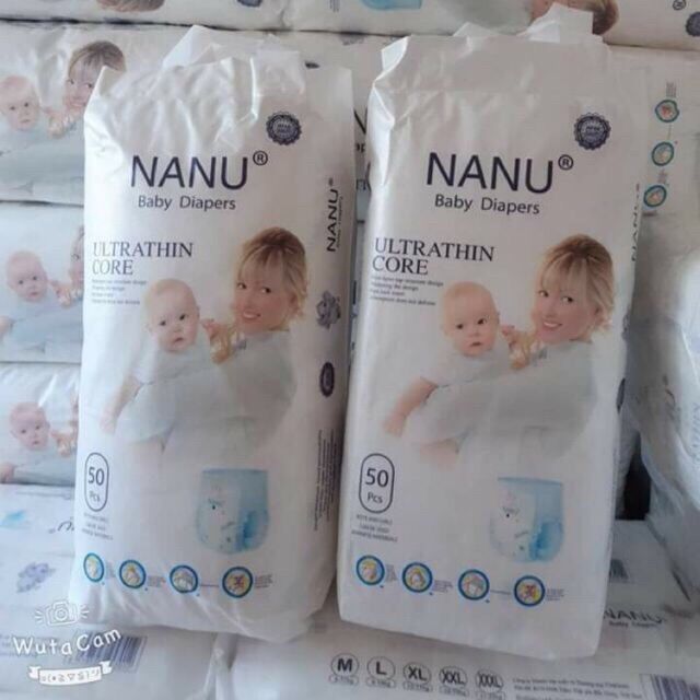 50 tã quần nanu siêu mỏng thấm hút
