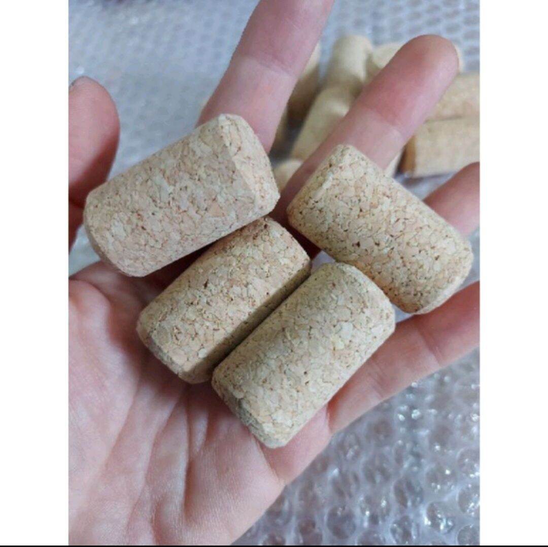 Combo 50 nút gỗ bần trang trí