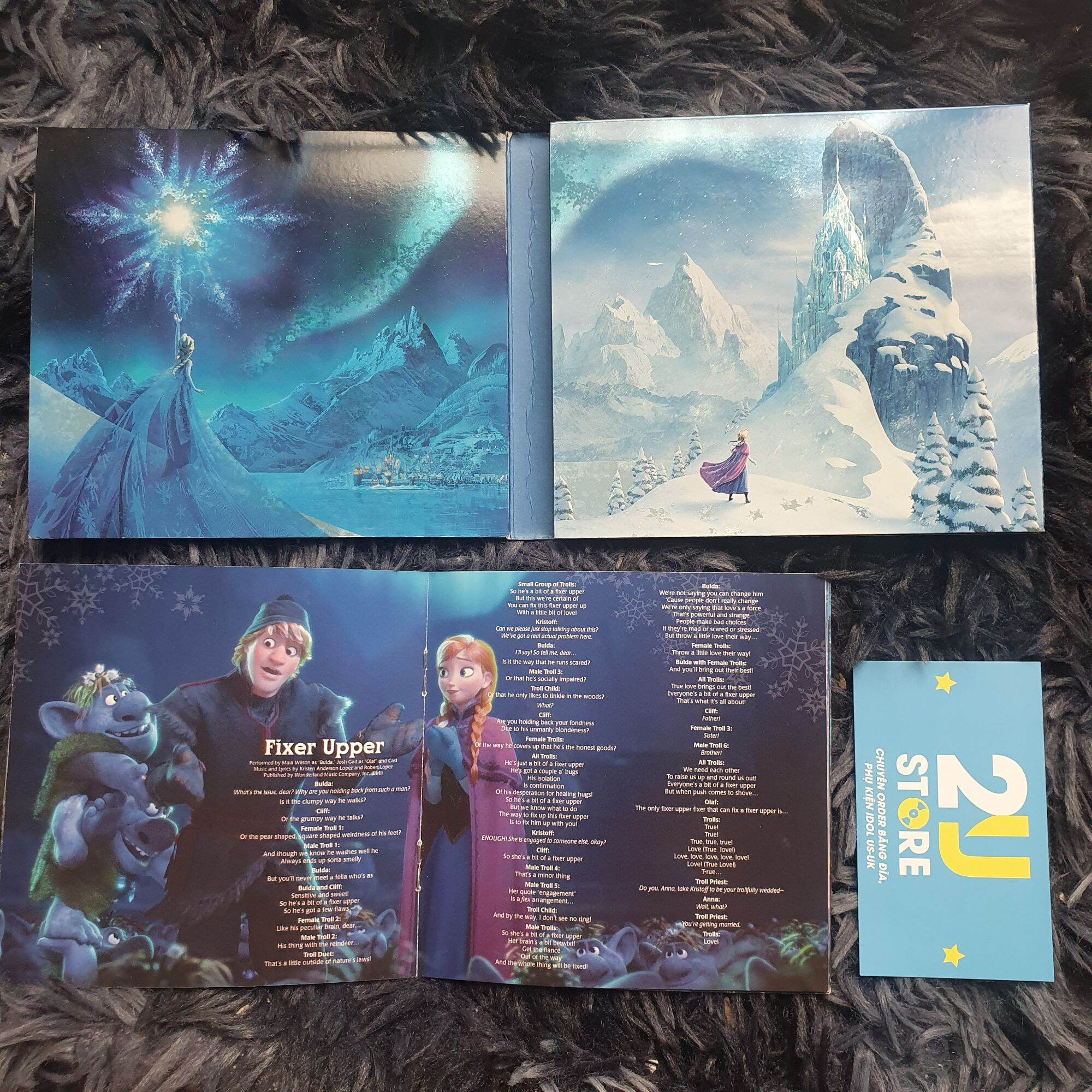 CD album Frozen OST (2-disc Deluxe Edition) (Used) 2U Store CDs