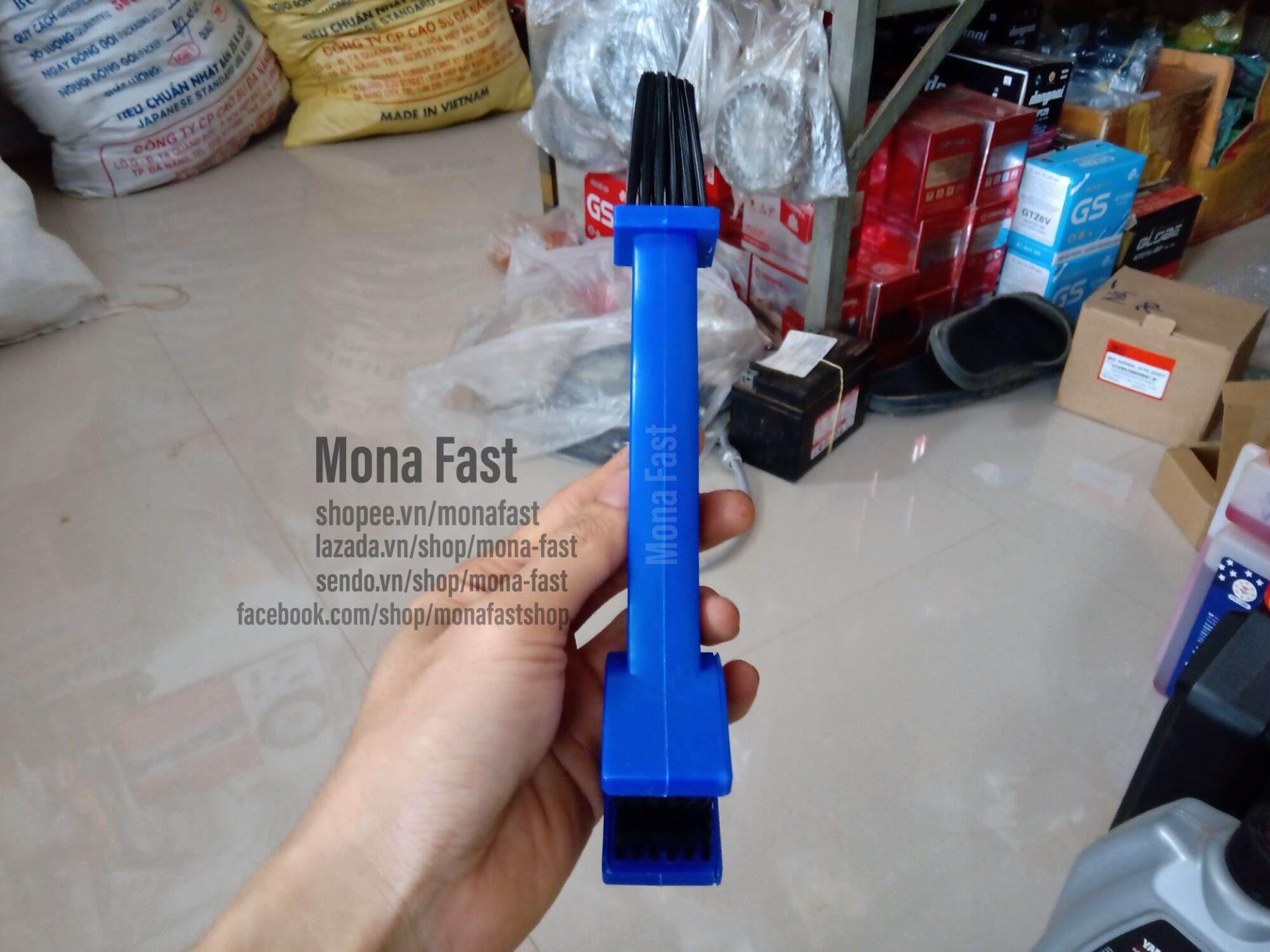 Cọ sên, cọ xích xe máy
