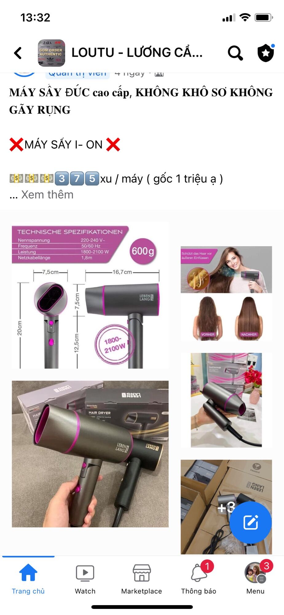 Máy sấy tóc