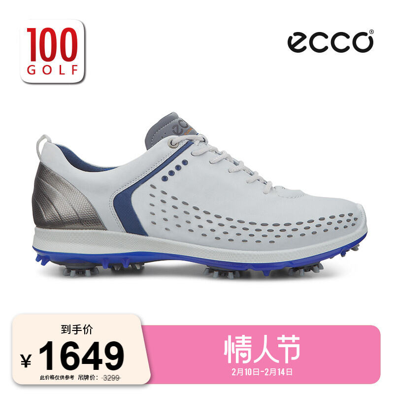 Giày Đánh Golf ECCO Ecco Giày Đánh Gôn Dòng Golf 2 Thế Hệ Đi Bộ Cho Nam