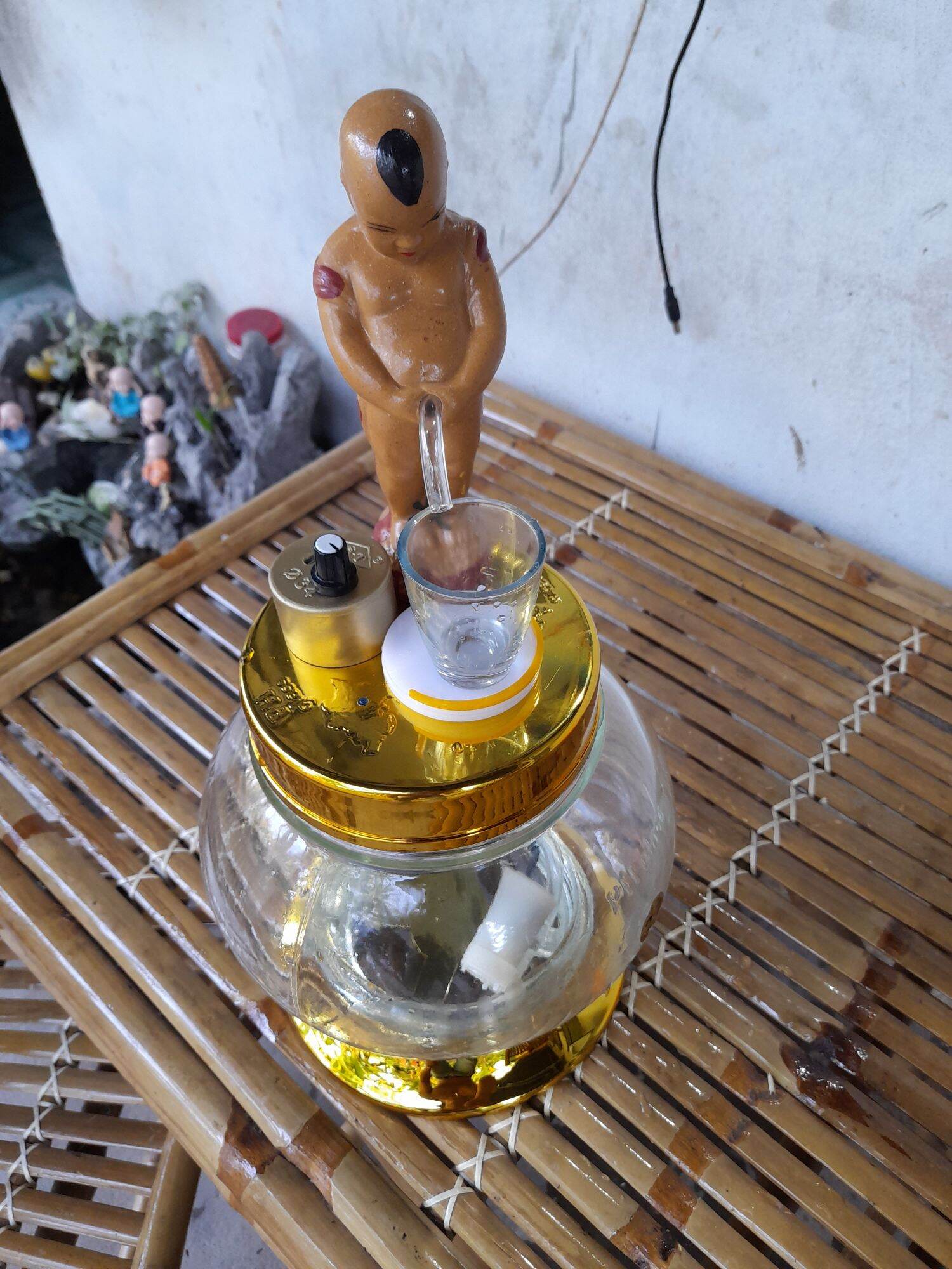 BÌNH RÓT RƯƠU TỰ ĐỘNG, CẢM BIẾN CAO CẤP SIÊU NHẠY MILED (PHIÊN BẢN CHÚ TIỂU)