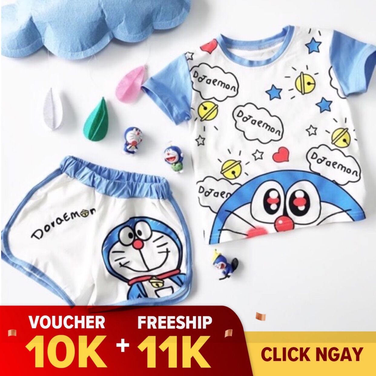 Bộ mon cute cho bé