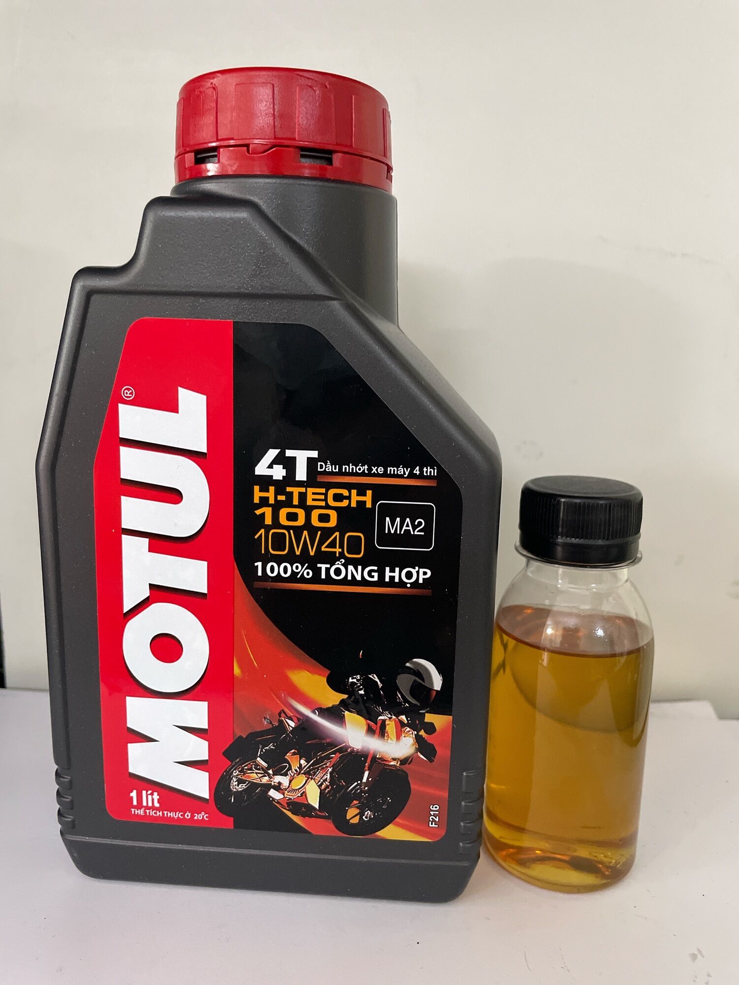 [Có chiếc lẻ] Nhớt Motul HTech H-Tech 100 4T 10W40 H tech