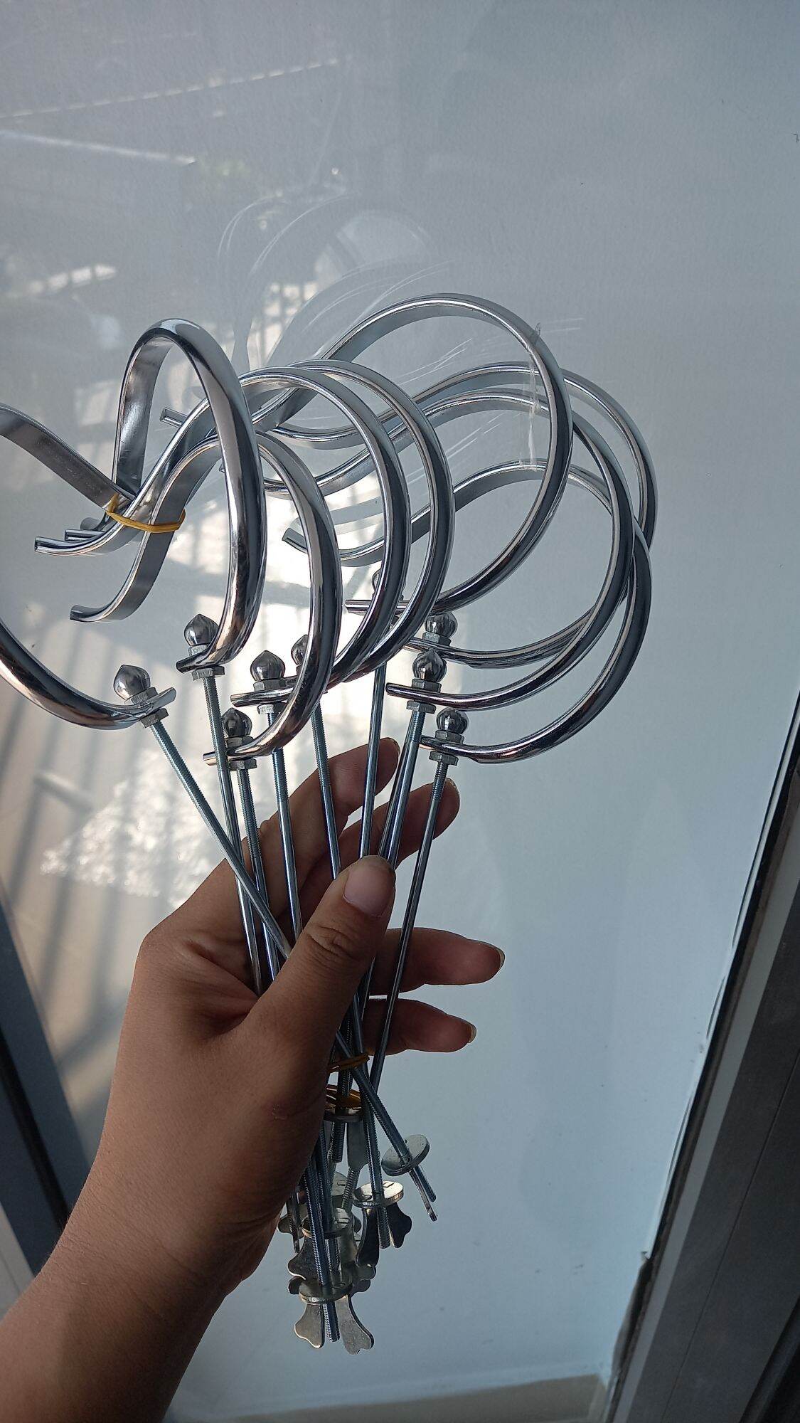 Móc inox lồng chim