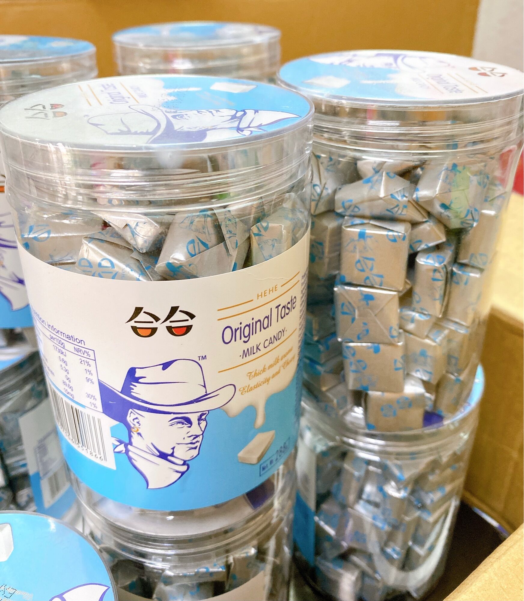 KẸO SỮA CHUA HE HE HỦ 288G