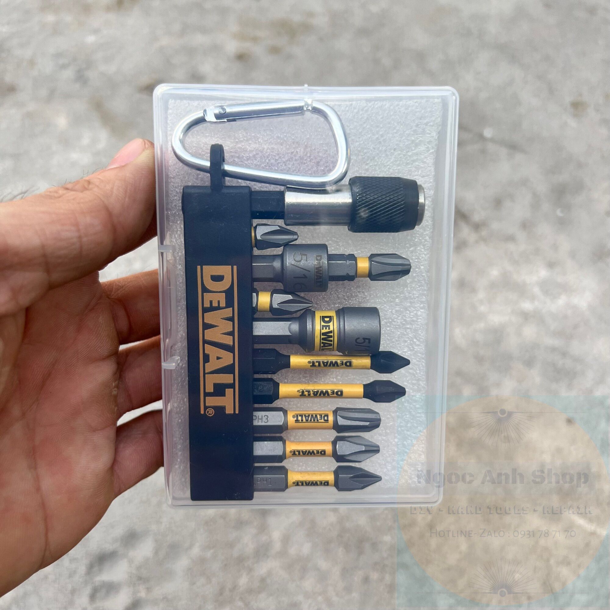 Bộ Mũi Vít, Bắn Vít  Dewat Dùng Máy Bắn Vít Tua Vít