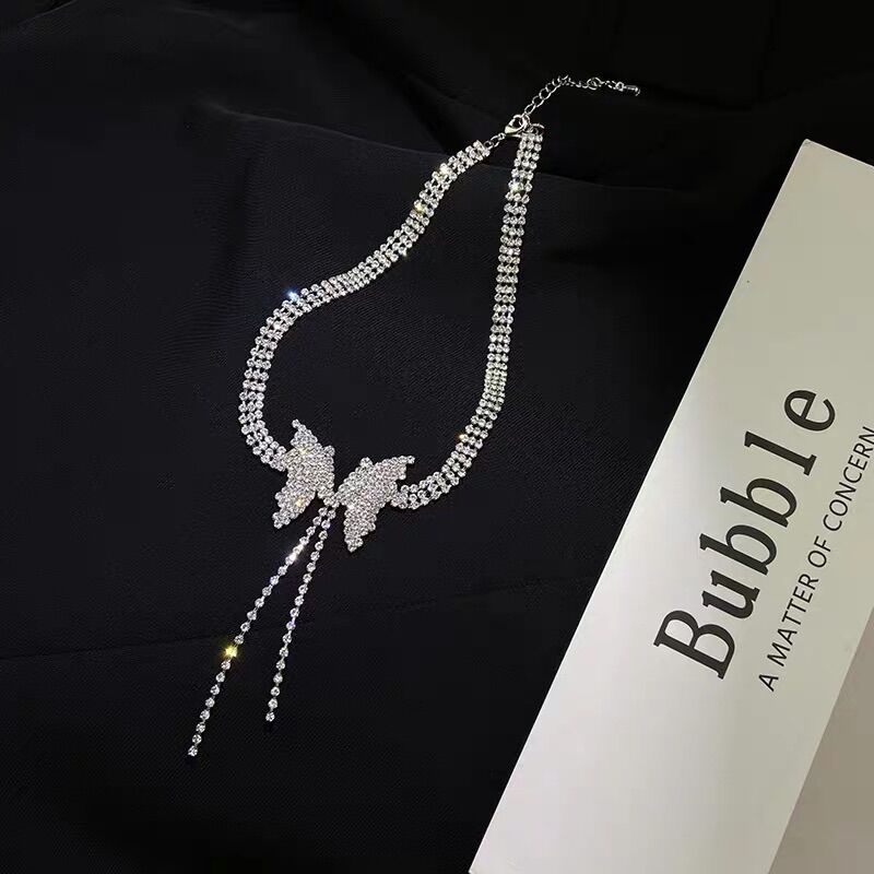 Vòng cổ , choker đính đá lấp lánh