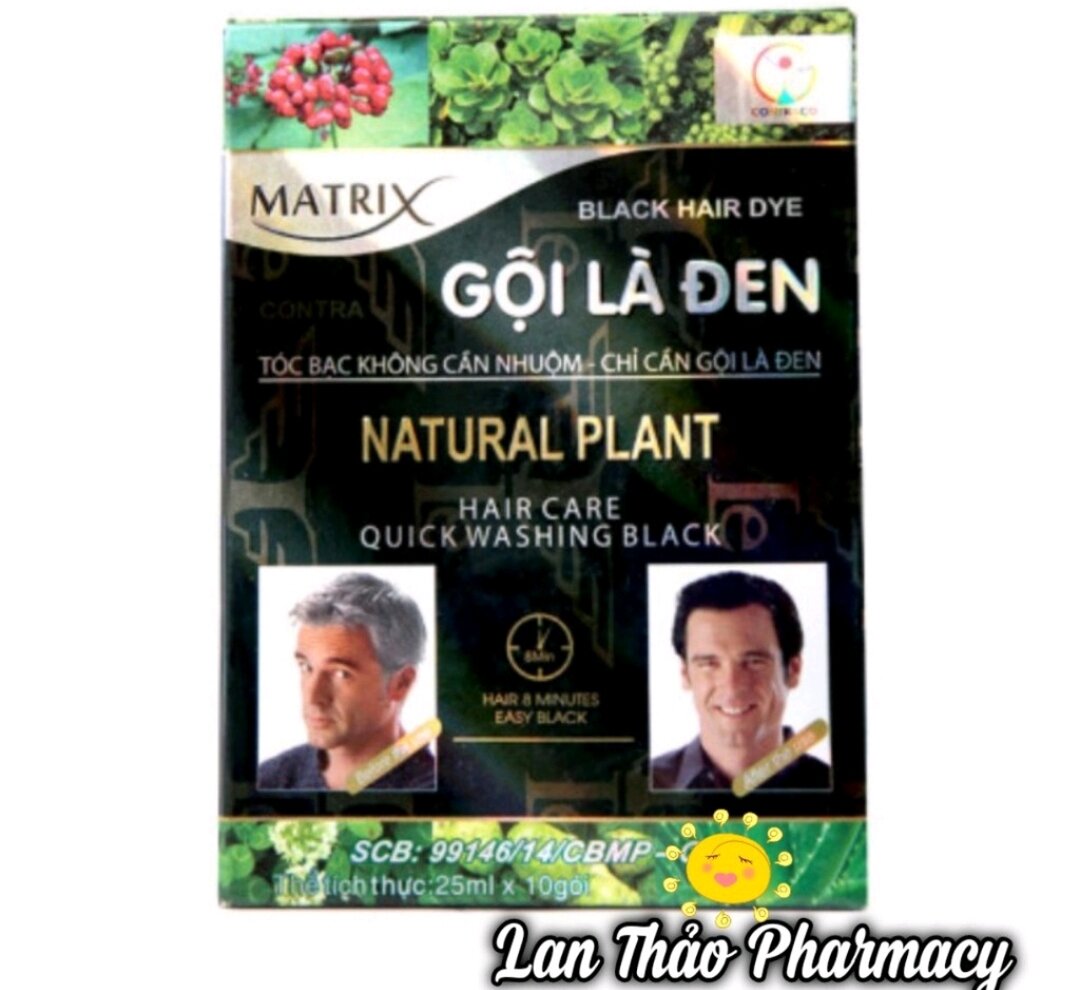 Dầu Gội Matrix GỘI LÀ ĐEN - Gói 25ml.