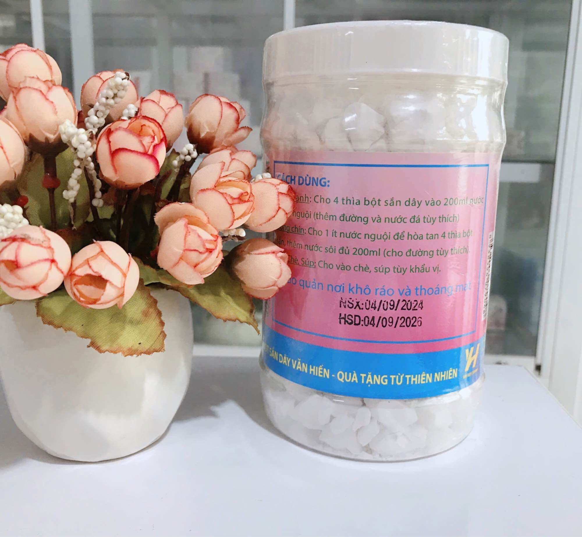 Bột Sắn Dây Văn Hiến Loại Đặc Biệt Nguyên Chất 500g