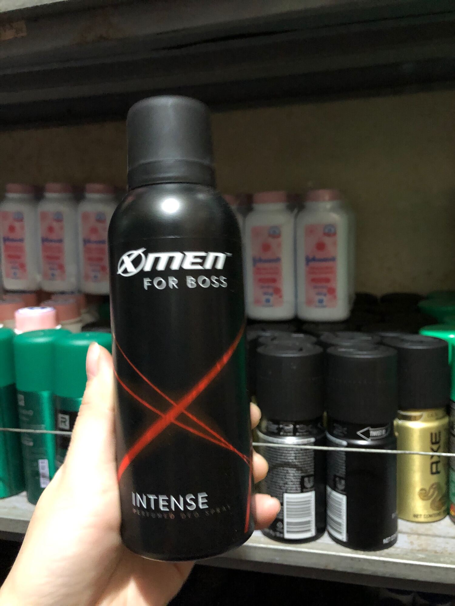 Xịt khử mùi toàn thân nam XMen For-Boss 150ml-màu đỏ