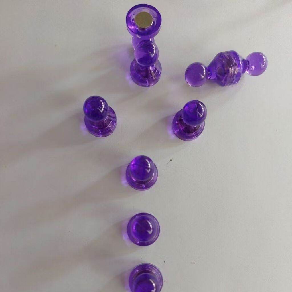 (10c) Nam Châm Ghim Trong Suốt Đa Sắc (Clear Pushpin Magnets) Nam Châm Nút Trang Trí Cao Cấp