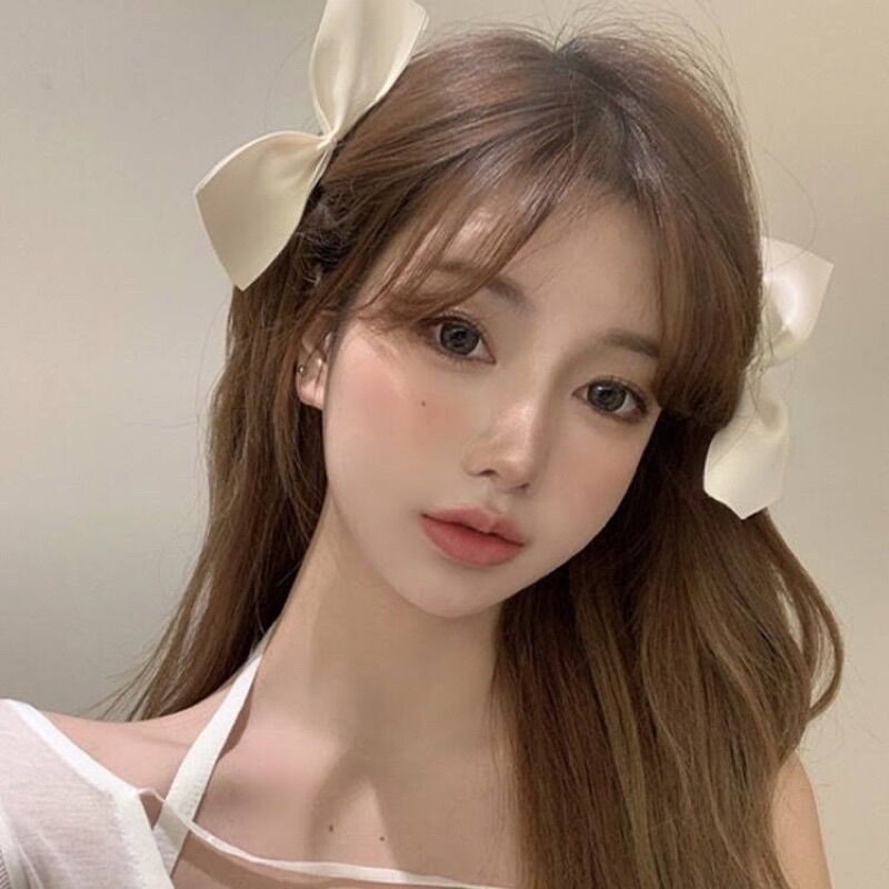 Kẹp tóc nơ Jisoo blackpink set 2 kẹp tóc nơ phong cách Hàn Quốc