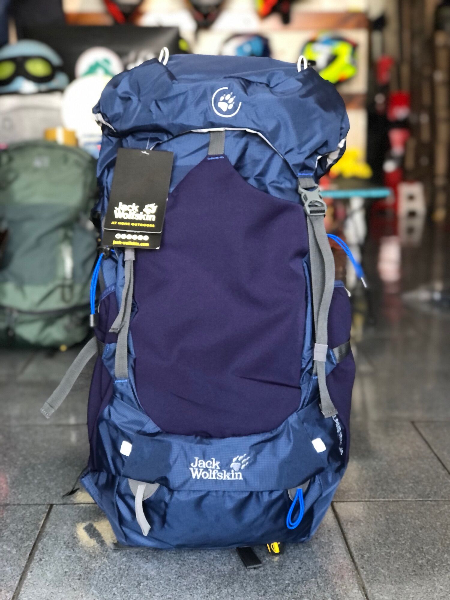 (Hình thật shop chụp) Jack Wolfskin alpine trail 40L
