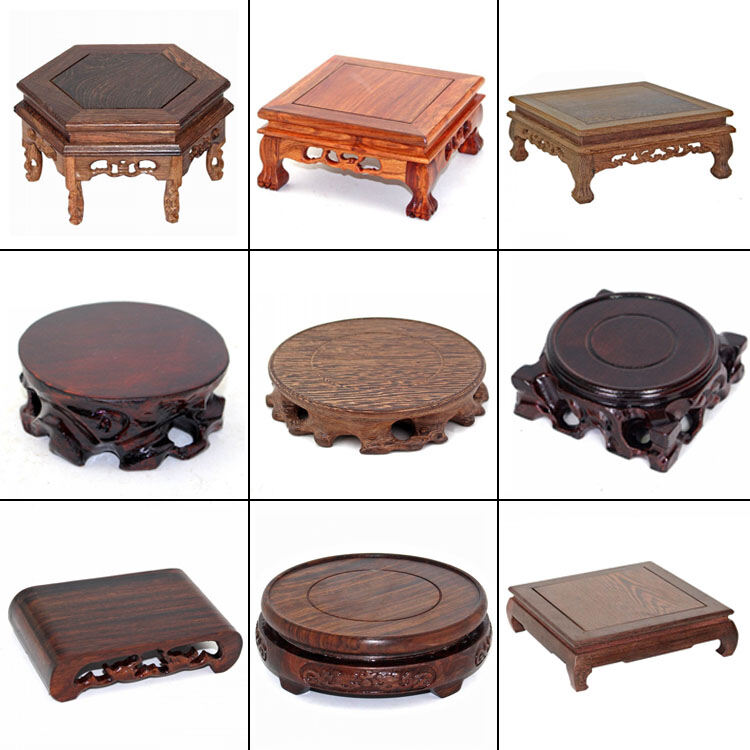 Đế gỗ thật giá đỡ ấm trà lót cách nhiệt trà đạo lót ấm trà lót ấm trà cốc trà lót ấm lót cốc lót dưỡng ấm lót ấm trà phong cách trung quốc
