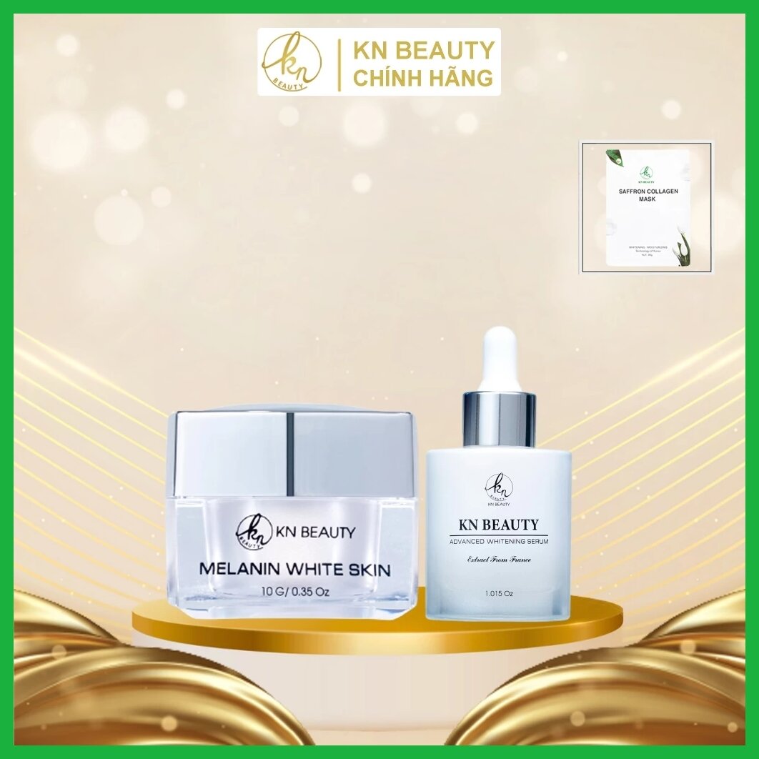 Combo dưỡng trắng da ngừa thâm nám kn beauty