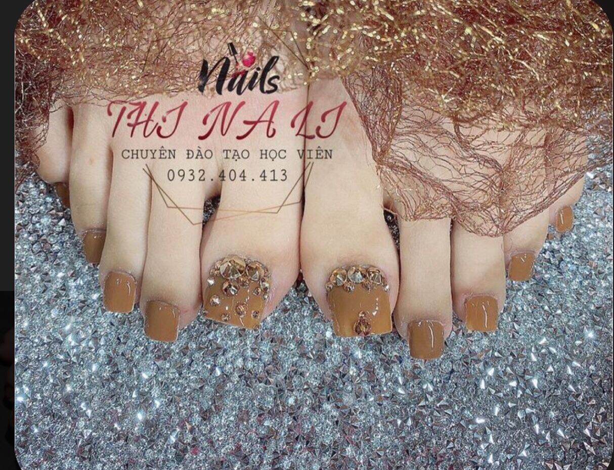H293 Bộ 24 móng chân giả giá rẻ/ nailbox/ móng úp chân