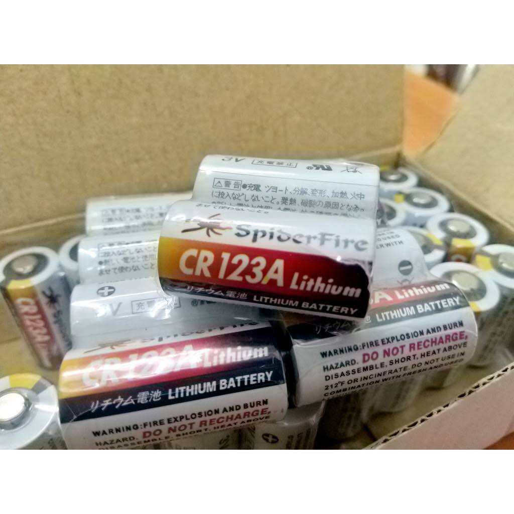 Pin máy ảnh Cr123A