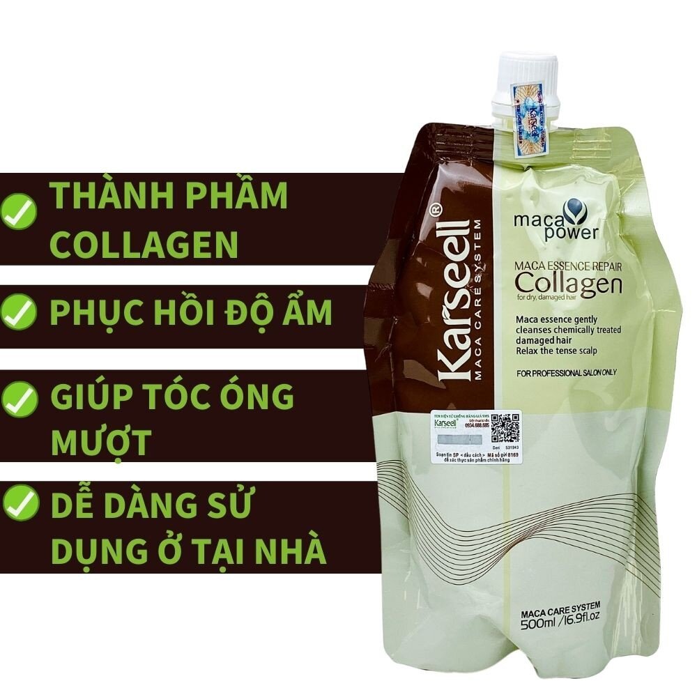 Dầu Xả Ủ Tóc Collagen Karseell 500ML