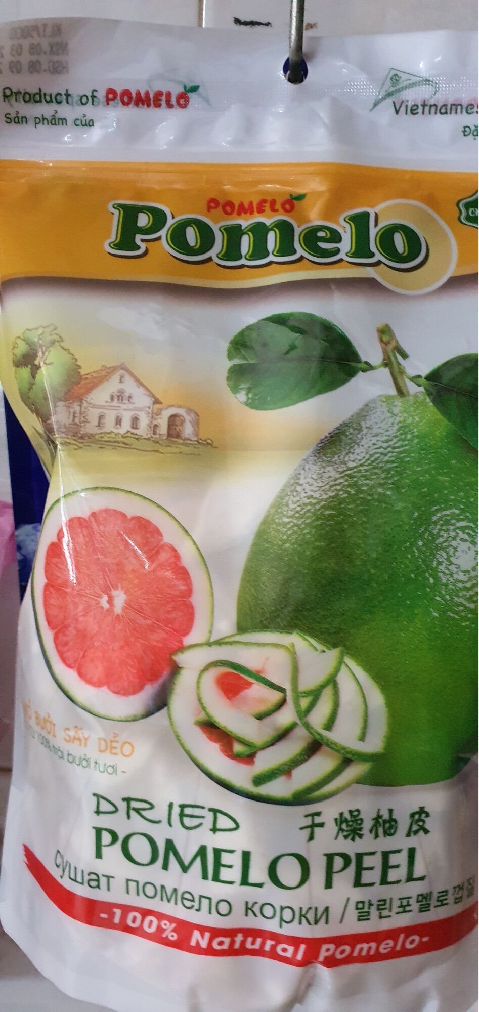Vỏ bưởi sấy lạnh 500g -date 2025