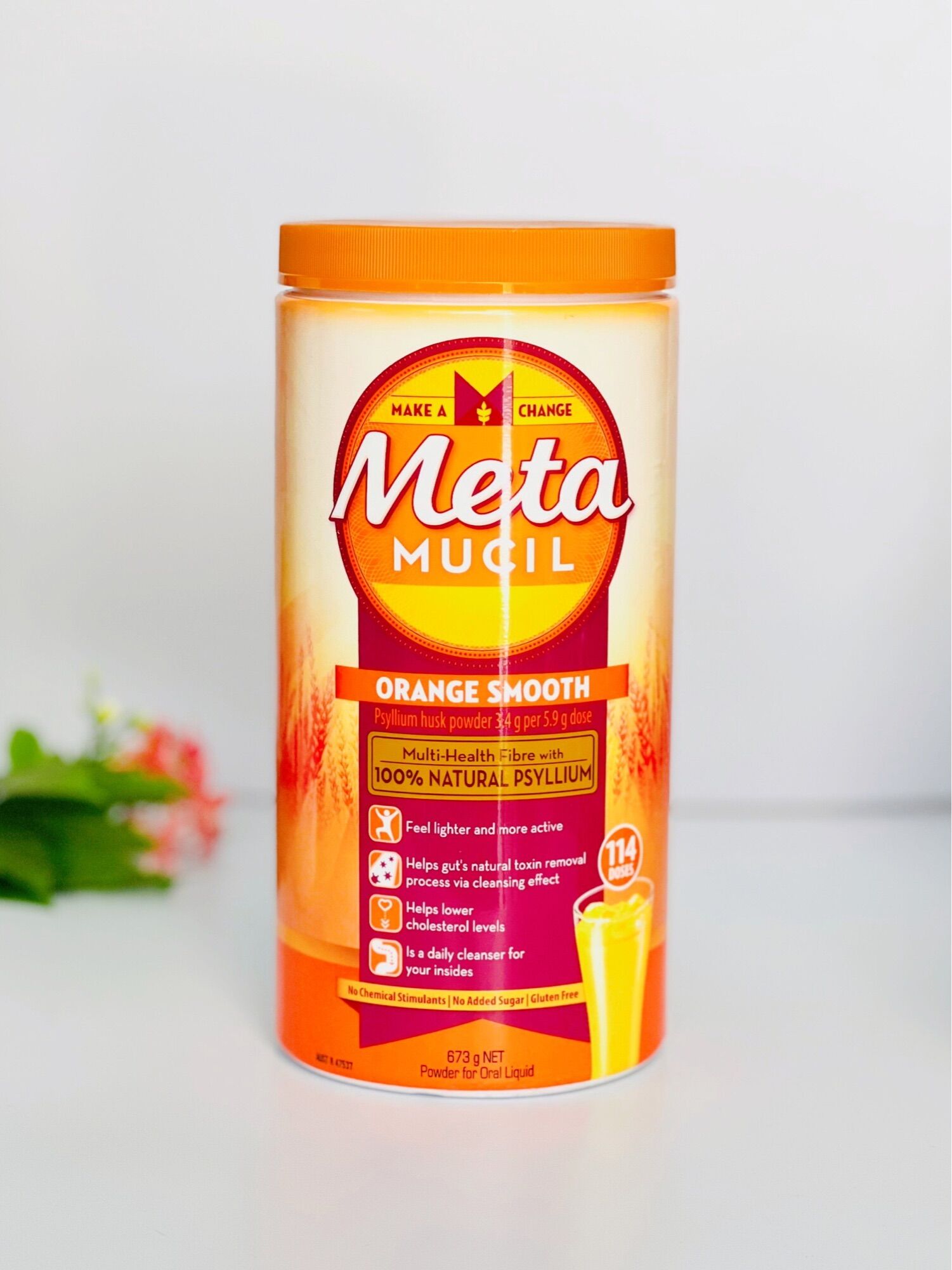 Bột Cam Bổ Sung Chất Xơ - Metamucil 673g.